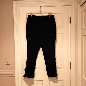 Lauren- Ralph Lauren black velvet riding pants 14